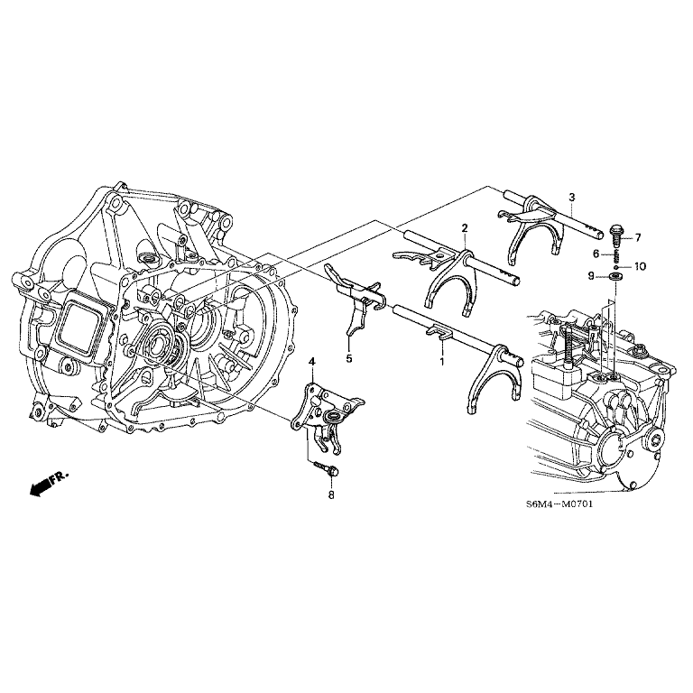Honda Genuine Reverse Shift Selector -  K Series