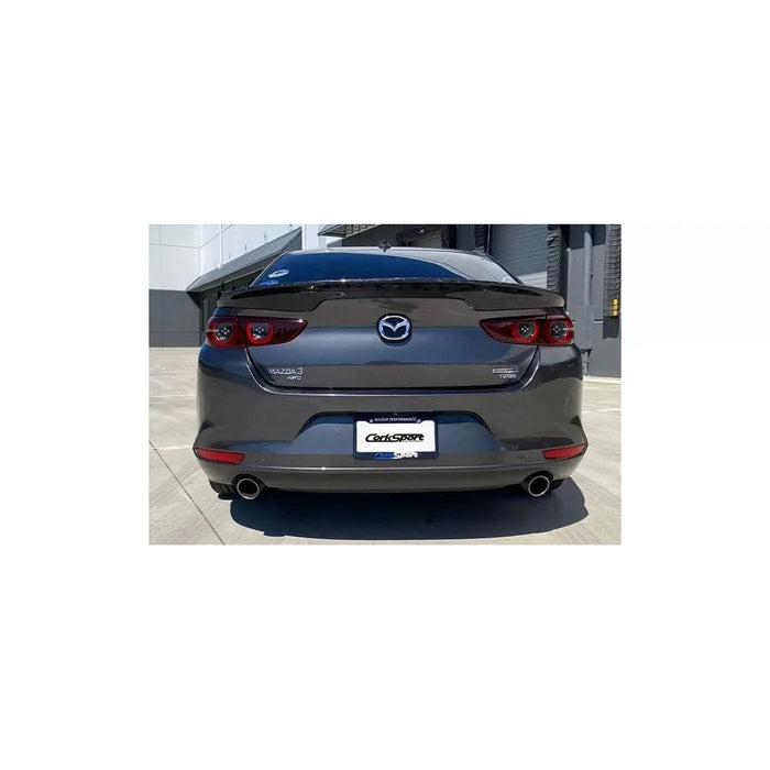 CorkSport Mazda 3 Carbon Fiber Trunk Lip for 2019+ Mazda 3 Sedan