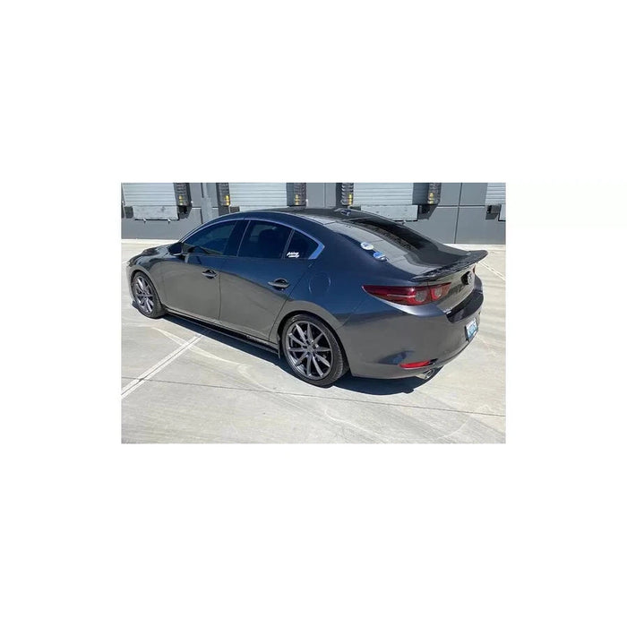 CorkSport Mazda 3 Carbon Fiber Trunk Lip for 2019+ Mazda 3 Sedan