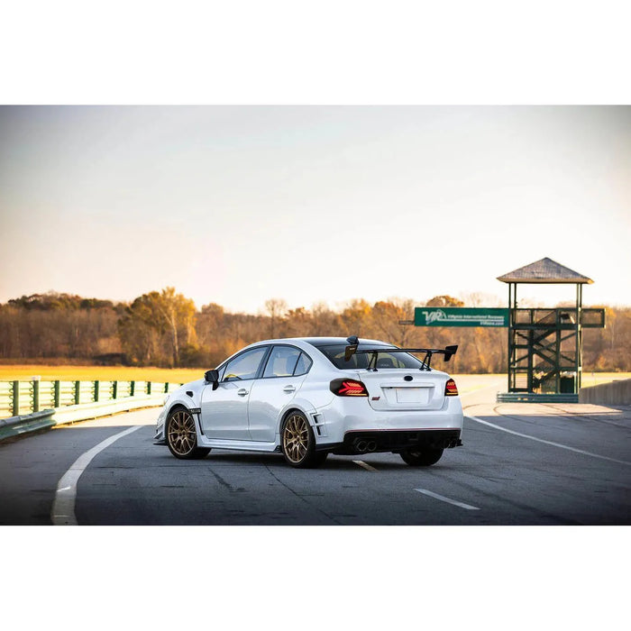 OLM Y-Spec LED Taillights (Smoke Lens White Optic) - 2015-2021 WRX / STI