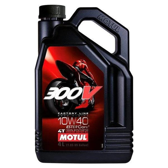Motul 300V 4T Road Racing 10W40  - 1 and 4 Litre