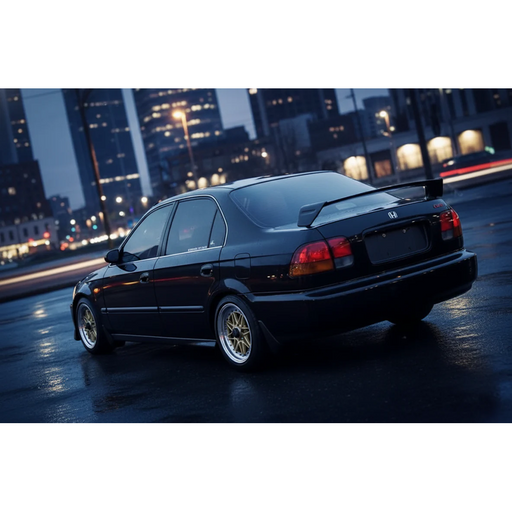 HC Racing Spoiler - EG 2/4dr "M Style"