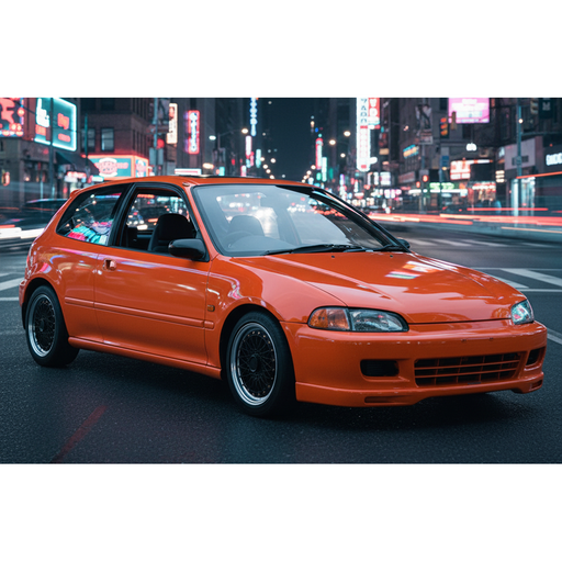 HC Racing Front Lip - EG 2/3dr "WW" Style