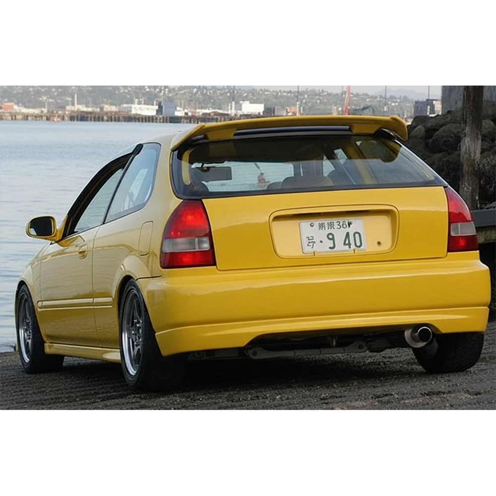 HC Racing Rear Lip - EK "CTR Style" Facelift Only 99-00