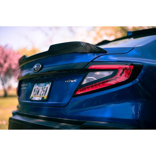 OLM Carbon Fiber Low Profile Trunk Spoiler - 2022 WRX
