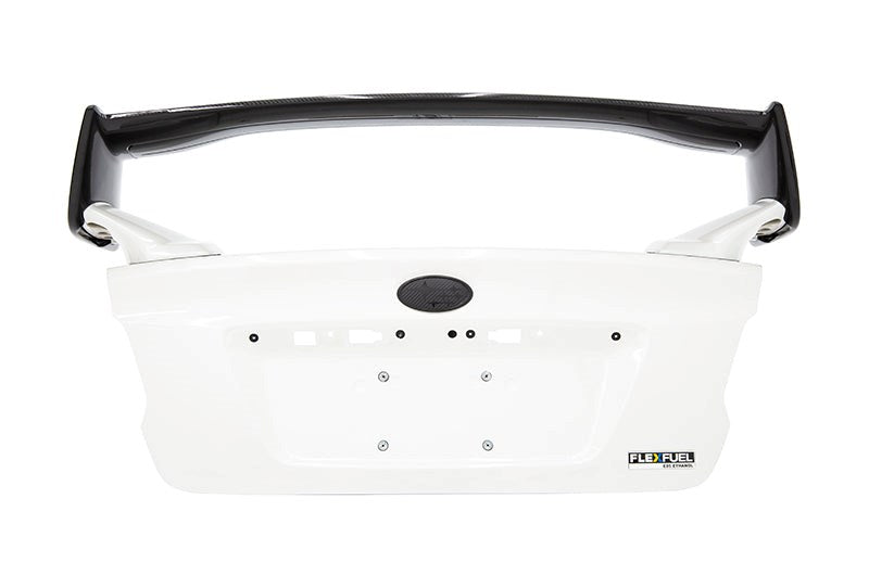 OLM STI Style Carbon Fiber Gloss Black Spoiler w o bases - 2015 WRX STI