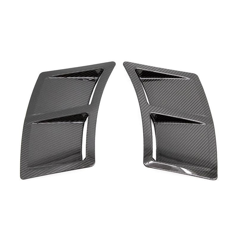 OLM S207 Style Carbon Fiber Bumper Vent Inserts - 2015 WRX STI