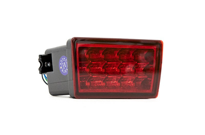 OLM OG Plus Rear Fog Light (Red Lens Cherry Red Base) - 2015-2020 WRX STI
