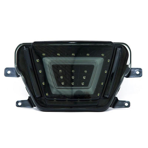 OLM V2 F1 Style Multifunction 4th Brake Light (Smoke Lens Black Base White Bar) - 2020 Supra