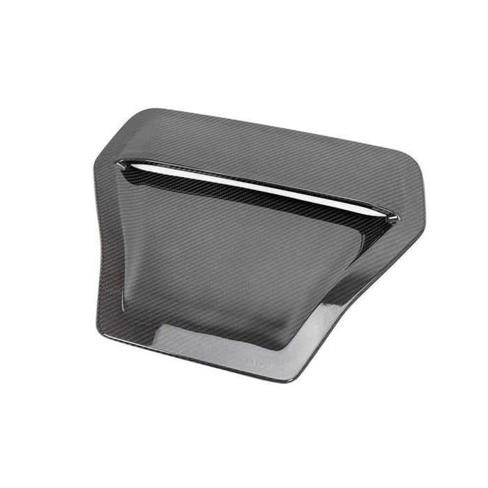 OLM LE Carbon Fiber Hood Scoop Cover - 2017 - 2021 Honda Civic Type R