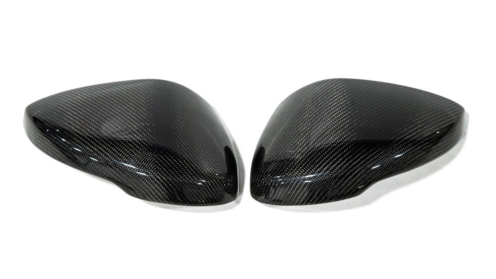 OLM Full Replacement Carbon Fiber Mirror Covers w Turn Signal - 2022 Honda Civic Type R