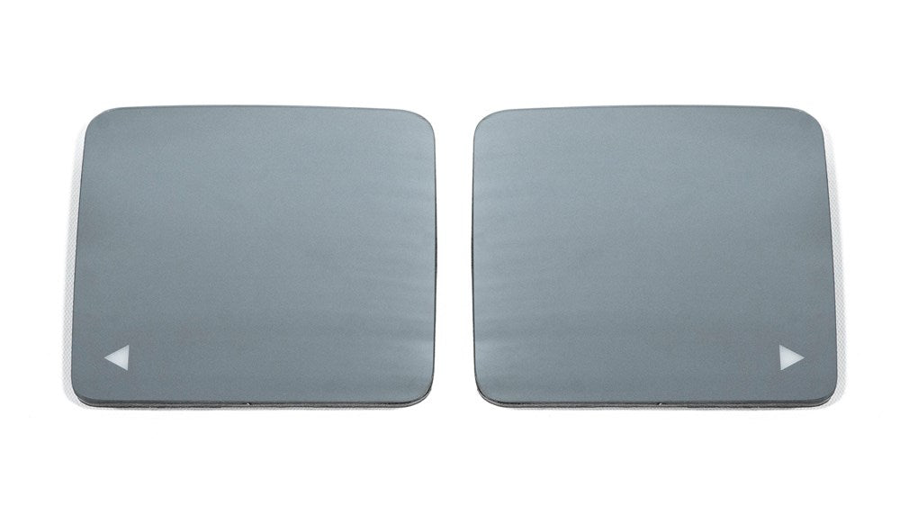 OLM Convex Mirrors with Defrosters and BSM (Chrome) - 2018 Wranger