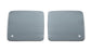 OLM Convex Mirrors with Defrosters and BSM (Chrome) - 2018 Wranger