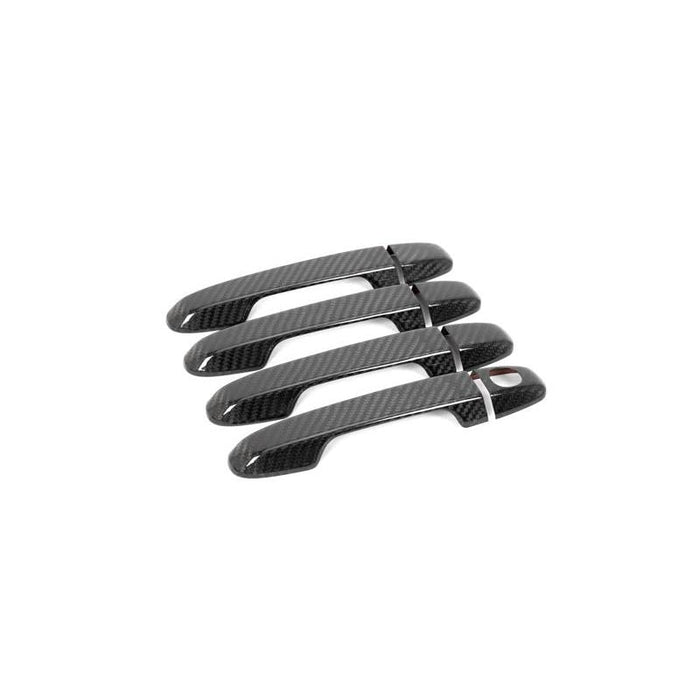 OLM Carbon Fiber Door Handle Covers - 2022 WRX (Base and Premium Trim)