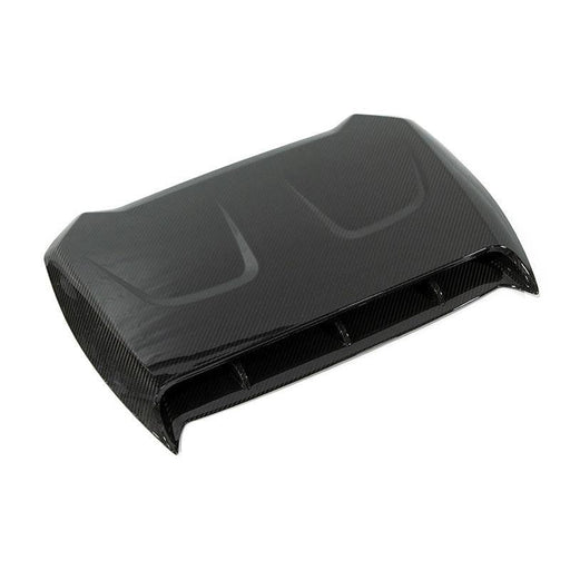 OLM LE Oversize Carbon Fiber Hood Scoop Cover - 2022 WRX