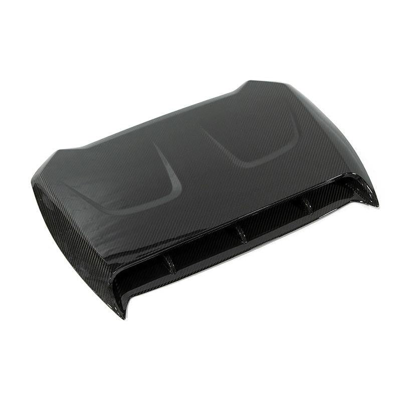 OLM LE Oversize Carbon Fiber Hood Scoop Cover - 2022 WRX