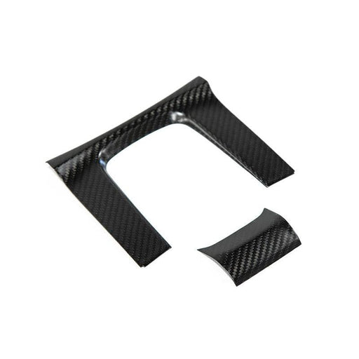 OLM Carbon Fiber Shifter Panel Cover (Matte Finish) - 2016-2021 Honda Civic