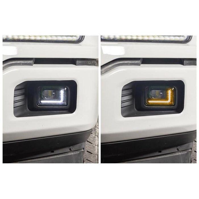 15-20 F150 Fog Lights w/ White or Amber DRL and Turn Signal - OLM