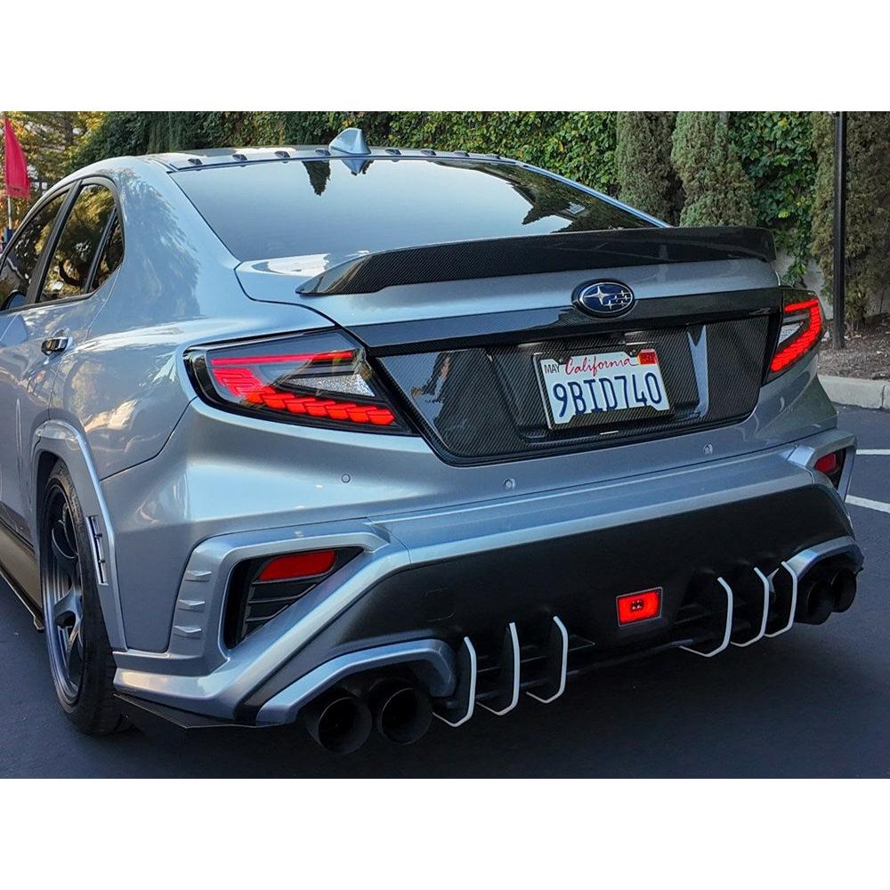 OLM Phantom-Spec LED Taillights (Clear Lens Red Optic) - 2022+ WRX