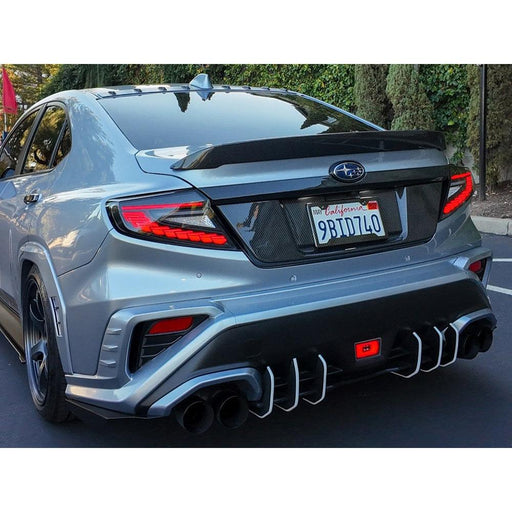 OLM Phantom-Spec LED Taillights (Clear Lens Red Optic) - 2022+ WRX