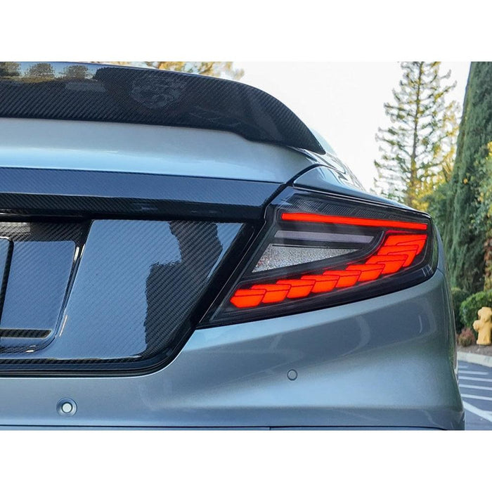 OLM Phantom-Spec LED Taillights (Smoke Lens White Optic) - 2022+ WRX