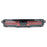 OLM V2 F1 Rear Fog Light (Clear Lens Black Base Red Bar) - 2022 BRZ GR86