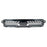 OLM V2 F1 Rear Fog Light (Clear Lens Black Base White Bar) - 2022 BRZ GR86