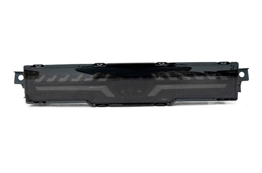OLM V2 F1 Rear Fog Light (Smoke Lens Black Base White Bar) - 2022 BRZ GR86