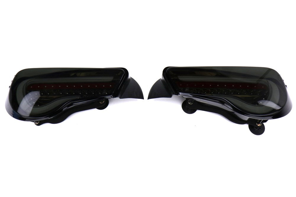 OLM VL Style Sequential Smoked Lens Tail Lights (Black Gold Edition) - 2013 FT86