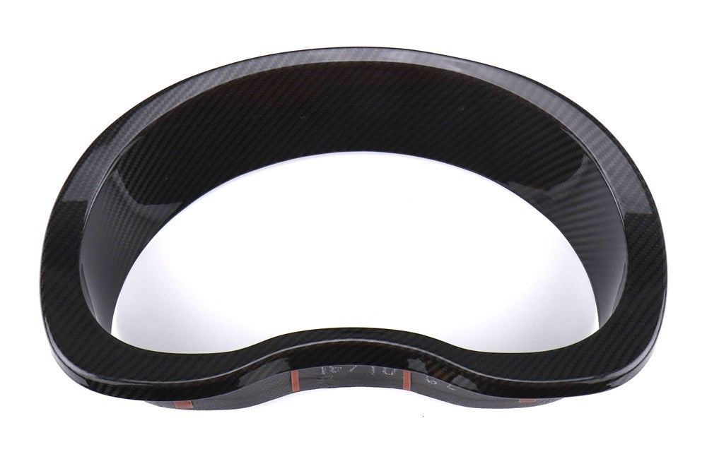 OLM LE Dry Carbon Fiber Speedometer Cluster Trim Cover - 2015 WRX 2015 STI 2014 Forester