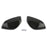 OLM Dry Carbon Fiber Mirror Covers with Gloss Clearcoat (pair)