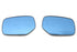 OLM Wide Angle Convex Mirrors with Turn Signals and Defrosters (Blue) - 15 WRX STI