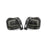 OLM USDM CS Style LED Tail Lights - 2013 Crosstrek-Dark Smoke Lens with Gold Reflector