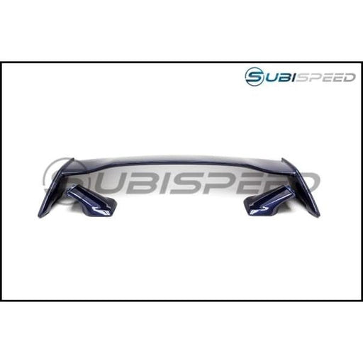 OLM S Style Paint Matched Spoiler - 2015 WRX 2015 STI-Lapis Blue Pearl (K3X)