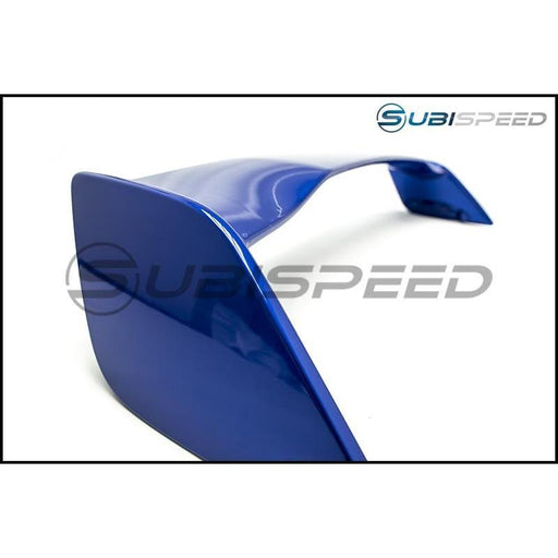 OLM S Style Paint Matched Spoiler - 2015 WRX 2015 STI-WR Blue Pearl (K7X)