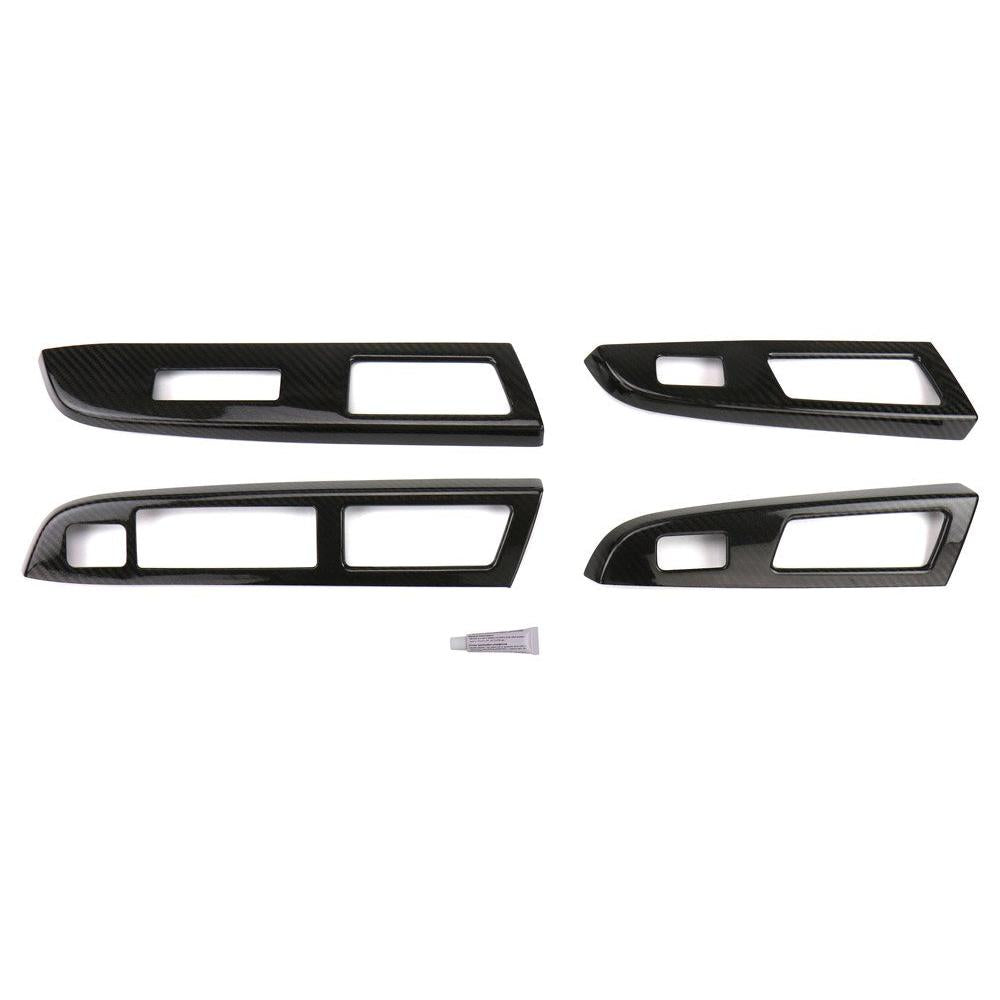 OLM Carbon Fiber Switch Panel Covers - 2015-2016 WRX 2015-2016 STI