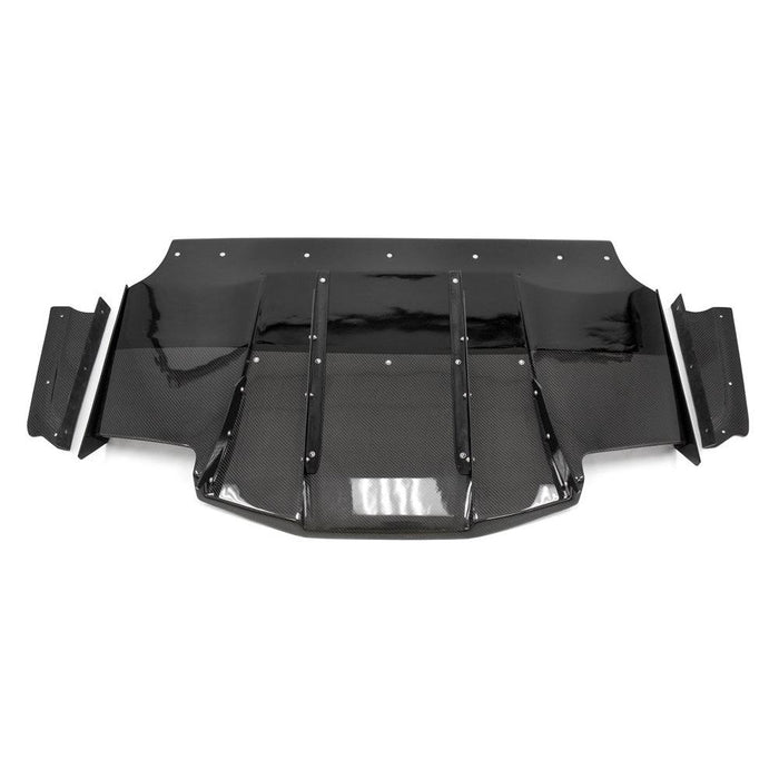 OLM Half Carbon VA Style Rear Diffuser - 2015-2020 WRX STI