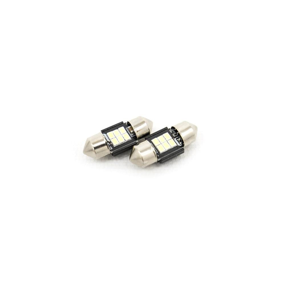 OLM 28mm 6 Chip LED - 28mm Festoon (SINGLE BULB)