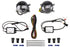 OLM LED Corona Ring DRL Fog Light Housings - 2015 WRX 2015 STI 13-15 FT86 2014 Forester