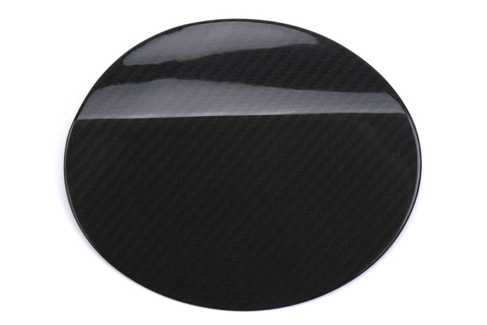 OLM Dry Carbon Fiber Fuel Door Cover - 2015 WRX 2015 STI