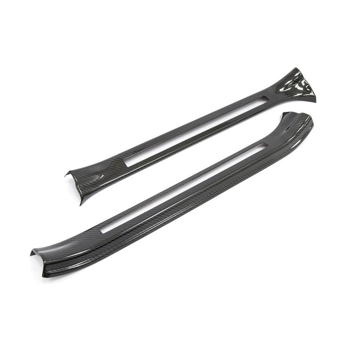 OLM LE Dry Carbon Fiber Door Sill Cover - 2015 STI