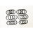 Piston Seal kit for 4 Pot Rear Caliper
