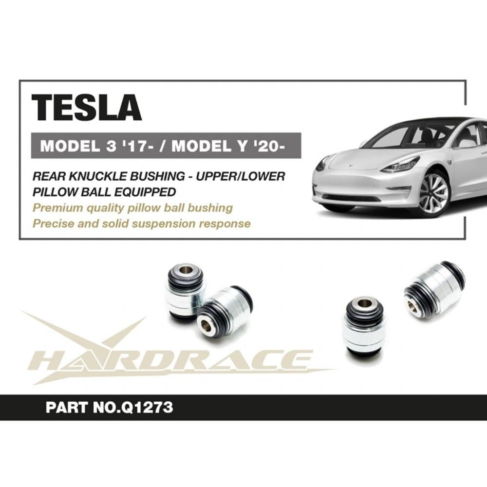 Hardrace V2 UPPER/LOWER REAR KNUCKLE BUSHING TESLA MODEL 3 17-, MODEL Y 20-