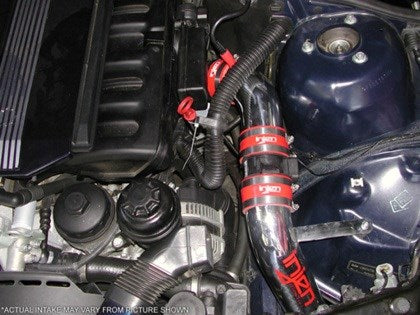 Injen RD Cold Air Intake System Part No. RD1110BLK 1999-2001 BMW 323i/328I L6-2.5L 1999-2000 BMW 328i L6-2.8L 2001 BMW 325i L6-2.5L