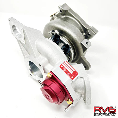 RV6 R660 RED Ball Bearing Turbo for FK8 / FL5 Civic With Bypass Valve