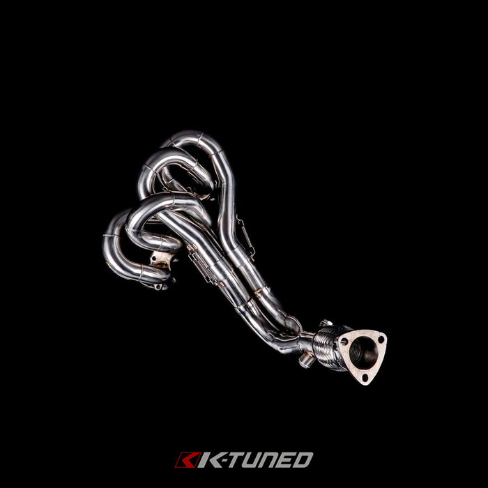 K-Tuned Ram Style K-Swap Header Polished 304 Stainless Steel