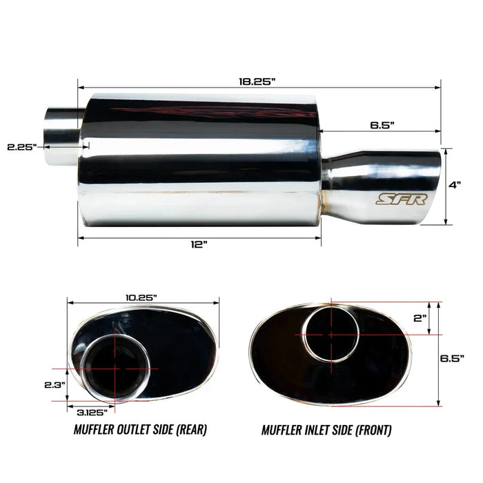 SpeedFactory Racing Street Spec Muffler