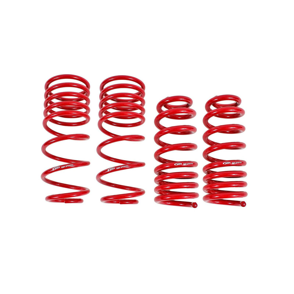 BMR 93-02 F-Body Camaro, Firebird, Trans Am Lowering Spring Kit (Set Of 4) - Red