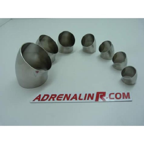 AdrenalinR Stainless Steel Bend Short Radius 45