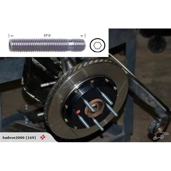 Strange Workshop BMW Wheel stud conversion kit (5 stud) x20 studs